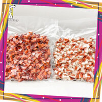 Túi 500gr Snack bánh thưởng cho chó - Dạng viên thưởng vị cá hồi, phô mai