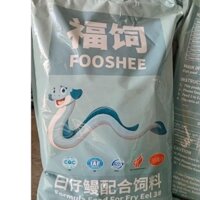 Túi 5kg - Cám cá chình Fooshee 55 đạm cao cấp cho Lươn, Chạch, Chình, Cá cảnh....