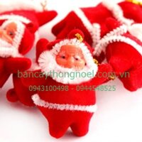 Túi 6 ông già Noel bé treo cây