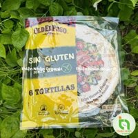 Túi 6 Vỏ Bánh Tortillas Không Gluten Old El Paso Sin Gluten 216g Spain For Soft Tacos and Fajitas