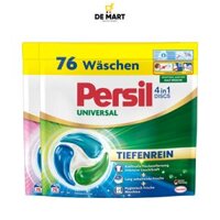 Túi 76 viên giặt xả quần áo cao cấp PERSIL