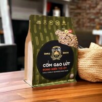 Túi 8 Thanh Cốm Gạo Lứt Rong Biển Tỏi Ớt MEDIFOOD | Smart Snacks | Không Gluten | Snack Ăn Vặt