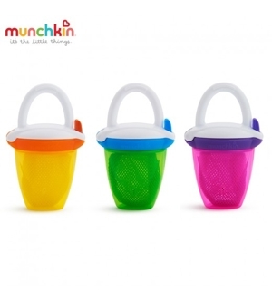 Túi ăn chống hóc MUNCHKIN có nắp MK24183