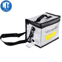 Túi an toàn pin Lipo 215 * 145 * 165mm Túi chống cháy nổ chống cháy nổ RC Lipo Bảo vệ pin An toàn Di động Túi xách RC máy bay