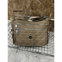 Túi, balo, cặp  sài gòn Túi đeo chéo nữ, túi xách nữ vải dù chống nước nhiều ngăn form hộp ngang tiện dụng thời trang tr