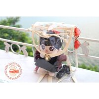 Túi balo trong đen/trắng cho DollKPop