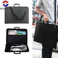 Túi bảng vẽ RADIANTEDGE A3, Hộp đựng danh mục đầu tư nghệ thuật chống thấm nước dung tích lớn, Túi phác thảo vai màu đen ngoại cỡ đơn giản ngoài trời