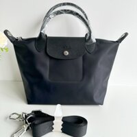 Túi bánh bao dày Longchamp, túi xách tay ngắn, túi xách vừa, túi đeo vai nữ, túi nylon, túi Longchamp, túi đeo chéo dày