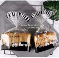 Túi bánh bò sữa 30x32cm (xấp 100 cái)