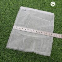 Túi bao bưởi nhỏ lưới mùng caro 25x30cm