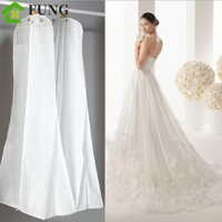 Túi Bảo Quản Quần Áo FUNG, Chống Bụi 180cm Cực Lớn Váy Cưới Chống Bụi, Hộ Gia Đình Có Thể Gập Lại Túi Treo Không Dệt Dài Bảo Vệ Quần Áo Vỏ Đuôi Cá