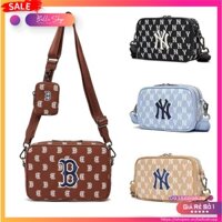 Túi Bao Tử MLB Logo Jacquard Mini Crossbody Bag B413