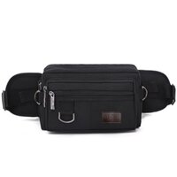 Túi bao tử nam vải bố bền chống trầy xước, nhiều ngăn tiện dụng