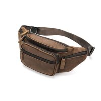 Túi Bao Tử, Túi Đeo Bụng Da Bò Marrant - BHM8879 Túi đeo ngực, túi đeo vai, túi đeo sau lưng.