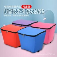 Túi bên trong giỏ xe đạp điện tùy chỉnh, túi lót giỏ xe ba bánh, túi chống nước, chống nắng, chống bụi cho xe đạp điện