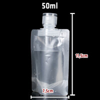 Túi Bịch Chiết Đựng Mỹ Phẩm Kem Dầu Gội Xả Sữa Tắm Nhỏ Gọn Đi Du Lịch 30ml 50ml 100ml Legaxi - 50ml