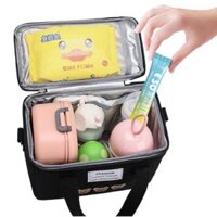 Túi bỉm đựng bỉm sữa đa năng hình Gấu