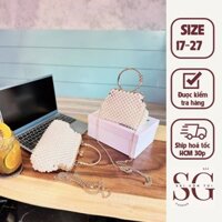 Túi bling bling đi tiệc sang trọng , túi cốp cho bà sui đám cưới sang trọng quý phải SÀI GÒN TÚI