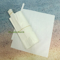 Túi bọc trái cây, bao trùm trái cây giấy sáp trắng chuyên dụng cỡ 30x35cm - 100 cái