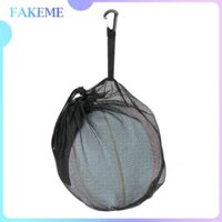 Túi Bóng Đơn Treo Với Kẹp Carabiner Có Dây Kéo Túi Lưới Mang Theo Túi Đựng Bóng Chuyền Bowling Bóng Đá Tập Gym