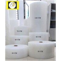Túi bóng khí, 30cmx100m, màng xốp hơi, cuộn bong bóng khí đóng hàng chống sốc Màn Xốp Hơi gói hàng nhiều kích thước