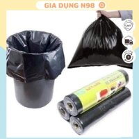 Túi bóng nilon đen đựng rác gia đình, công nghiệp tự phân hủy AL [Nhiều size]