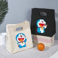 Túi bữa ăn hoạt hình Doraemon túi trưa dễ thương bảo quản thực phẩm cách nhiệt