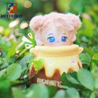 Túi búp bê Cotton NOVAFLUX 20CM, có dây đeo túi Quần áo Túi đi chơi búp bê sang trọng thần tượng, nhồi bông sang trọng dễ thương Đáng yêu Hàn Quốc Kpop Honey Pot Doll Túi sang trọng cho bé gái