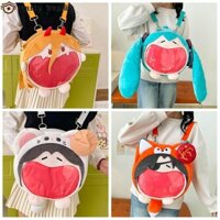 Túi búp bê trong suốt YÊU THÍCH YÊU THÍCH Quà tặng ngọt ngào dung lượng cao