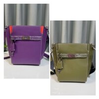 Túi Burch Lee Radziwill Pebbled Double Bucket