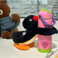 Túi bút chì GENENIC Pingu Trang điểm Phụ kiện văn phòng sáng tạo