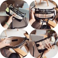 Túi bút nịt burbery caro phối da siêu hot hít🔥🔥
