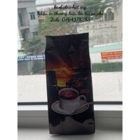 TÚI CÀ PHÊ 4 CẠNH - MÀU ĐỎ ĐEN - KHỐI LƯỢNG 500G - CÓ SẴN