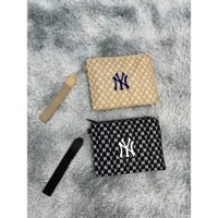 Túi cầm tay MLB MONOGRAM CLUTCH BAG BEIGE B480