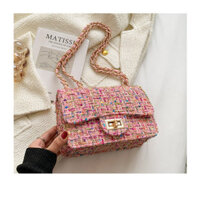 Túi Chanel Túi Nữ Phong Cách Mới Hợp Thời Trang 2025 Phiên Bản Hàn Quốc Phổ Biến Tất Cả Trận Đấu Túi Dây Xích Túi Đeo Vai Thời Trang