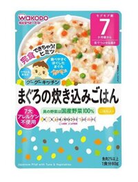 TÚI CHÁO ĂN DẶM WAKODO 80GR CHO TRẺ EM TỪ 7 THÁNG TUÔI - NHẬT BẢN