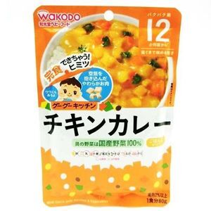 Túi cháo Wakodo gà rau 7m+