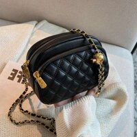 túi charles and keith túi xách nữ mini Túi nhỏ cao cấp túi nữ 2024 thời trang mới rhombic chain bag texture niche đa năng vai crossbody bag