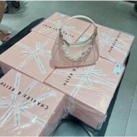 Túi charles&keith 2022 màu hồng siêu xinh