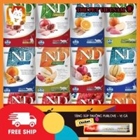 TÚI CHIẾT,BAO SHARE 1KG HẠT THỨC ĂN KHÔ CAO CẤP N&D- PRIME GÀ LỰU,PRIME TÁO LỢN RỪNG, OCEAN CÁ TRÍCH CAM