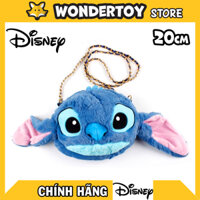 Túi Chính Hãng Disney x Potdemiel Gấu Bông Stitch Angel dễ thương đeo chéo vai 20cm