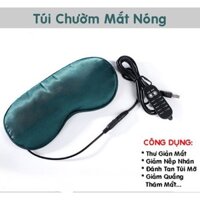 Túi Chờm Mắt Thảo Dược Cắm Điện | Chờm Nóng Ngải Cứu Thư Giãn Giảm Đau Mỏi Mắt