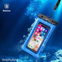 Túi chống nước Baseus cho điện thoại từ 6 inch kháng nước chuẩn IPx8 hàng cao cấp - Sản phẩm chính hãng