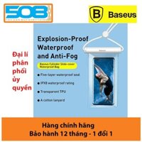 Túi chống nước cho điện thoại Baseus chuẩn IP X8 - Baseus Waterproof Bag (dưới 7.2 inch SmartPhone)