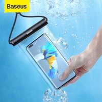 Túi chống nước cho điện thoại - Baseus Waterproof Phone Case For iPhone 12 11 Pro Max Anti-Fog Swim Pouch Bag Case IPX8 Universal Cover For Samsung S20 Drift Diving Surfing for 7.2 inch Phone