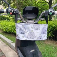 Túi chống nước treo xe đạp điện Magic, túi treo xe đạp đa năng, túi lưu trữ, giỏ xe đạp điện phía trước