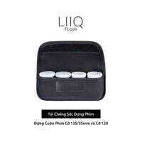 Túi Chống Sốc Đựng Cuộn Phim Cỡ 135/35mm và Cỡ 120, Mới Chưa Qua Sử Dụng, Cho Máy Chụp Ảnh Film - LIIQ Flash