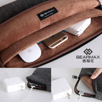 Túi chống sốc Gearmax Unisex Sleeve Macbook Pro 15inch ( Vải tự nhiên ). Hàng chính hãng
