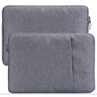 Túi chống sốc laptop, macbook dày dặn có ngăn đựng phụ kiện tiện ích