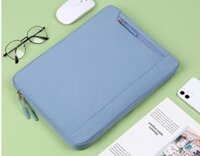 Túi chống sốc macbook 13 và 13,3 inh cao cấp lót dày, công nghệ giảm chấn bảo vệ laptop, chống va đập máy tính an toàn hiệu quả - Xanh